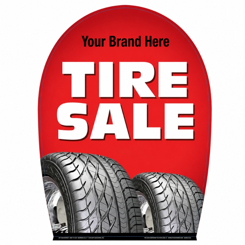 Customized Tire Sale Wind Jockey® Banner